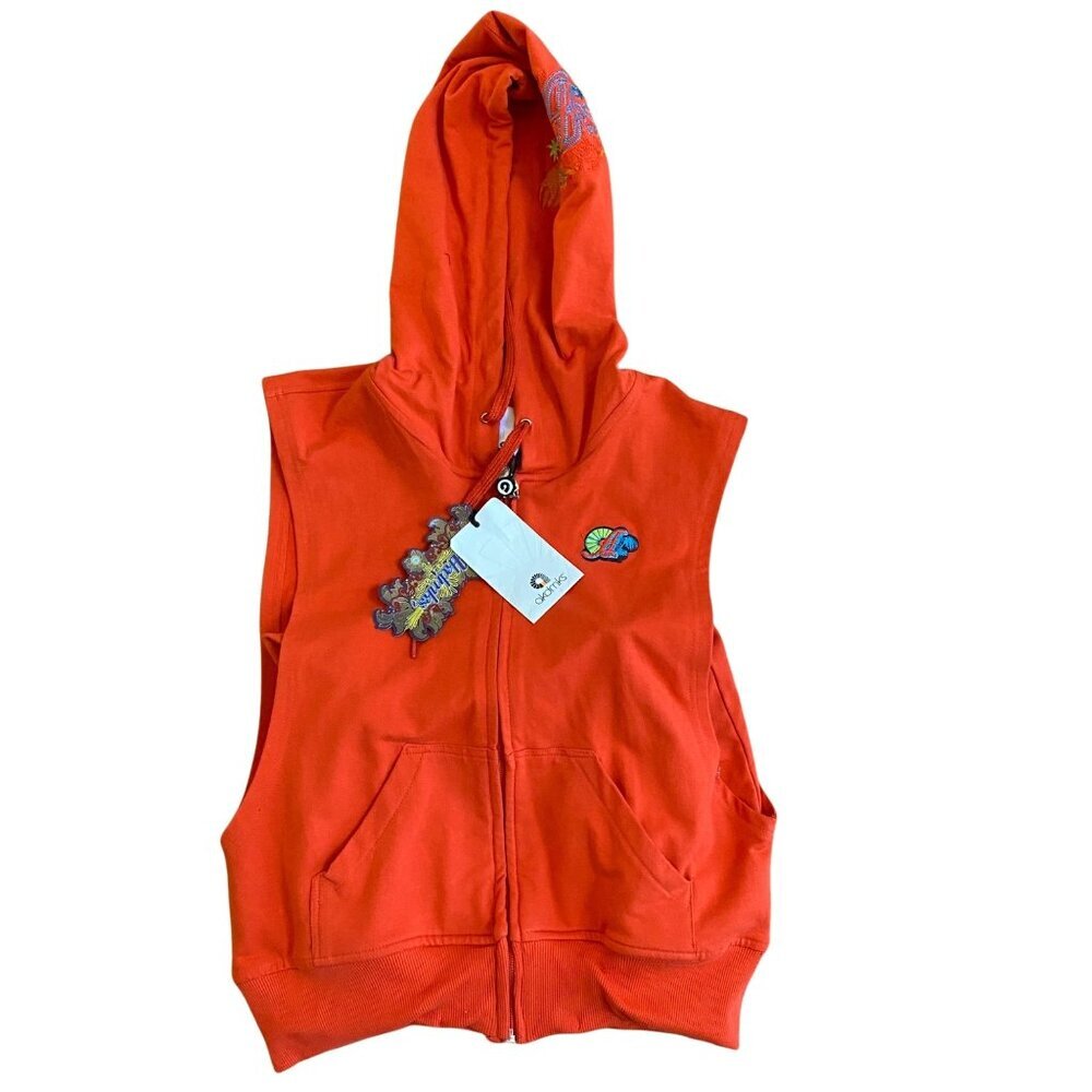Akdmks Graffiti Slss Hoody with Tube Top sz xl